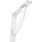 Ekena Millwork Bulwark Steel Bracket, White Primer 2"W x 10"D x 10"H BKTM02X10X10BUPWH - alternate 1